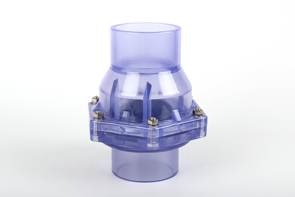 端州透明翻板式止回阀